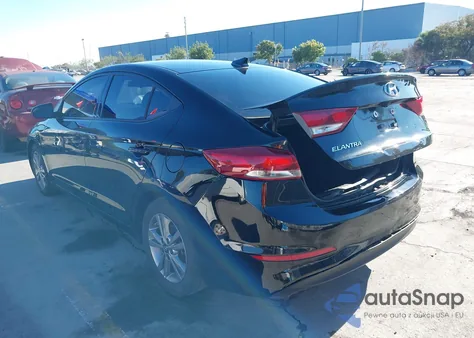 2018 Hyundai Elantra Sel from USA, damaged, VIN 5NPD84LF8JH256120